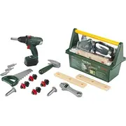 Theo Klein Bosch instrumentu kaste ar bezvadu skrūvgriezi 8520 Tool Box with cordless screwdriver