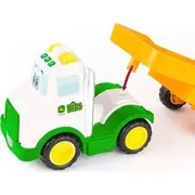 Tomy John Deere traktora piekabe Laweta traktorem