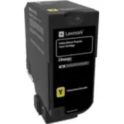 Tonera kasetne Lexmark 74C20Y0 Yellow Original Etlex74C20Y0000 Toner