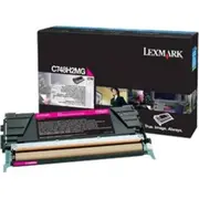 Toneris Lexmark C748H3Mg Magenta Original Toner