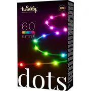 Twinkly Dots 60 Led Rgb melns vads Black wire
