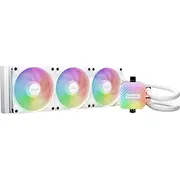 Ūdens dzesēšana esi kluss Light Loop 360 mm Argb White Bw023 Wodne be quiet 360Mm