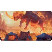 Ultra-Pro Ultra Pro pulcēšanās burvība  Eldrainas mežonīgie lauki  rotaļu paklājs  nemierīgs bivaks Magic the Gathering Wilds of Eldraine Playmat Restless Bivouac