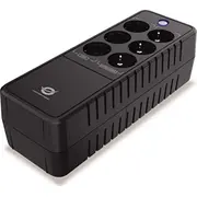 Ups Conceptronic Zeus09E barošanas avots Gaidstāves Bezsaistē 0.85 kVA 490 W 6 x strāvas ligzda Zasilacz Czuwanie Offline gniazdo sieciowe