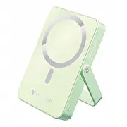 Verbatim. Powerbank ar bezvadu oderi. 5V. telefona odere. 32259. 10 000 mAh. magnētiskā stiprinājums. zaļš bezprzewodowym. telefonu. 000Mah. Mocowanie magnetyczne. zielona