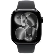 Viedpulkstenis Apple Watch Series 11 Oled 42 mm Digital 374 x 446 px Touchscreen 5G Titanium Wi-Fi Gps Smartwatch Cyfrowy Ekran dotykowy Tytan