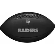 Vilsona Nfl komandas metāliskā pirmizrāde Lasvegasas Raiders Ball Wf4015817Xb Black 9 Wilson Team Metallic Premiere Las Vegas Czarne