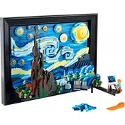Vincenta van Goga Lego Ideas Zvaigžņotā nakts 21333 Gogha