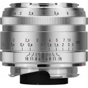 Voigtlander objektīvs Nokton Ii Vintage Line f/1.5 priekš Leica M  sudrabs Obiektyw mm do srebrny