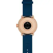 Withings Scanwatch 2 skatieties ar Ekg funkciju. pulsu un mērīšanu fizisko aktivitāšu miegu 38 mm. zilā rožu zelts Zegarek Ekg. pomiarem Spo2 oraz mierzeniem fizycznej snu 38Mm. blue rose gold