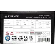 Xilence Performance C Xp750R6.2 barošanas avots Xn430 Zasilacz 750W