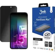 3Mk Hardglass Max Privacy Black iPhone 15 Plus