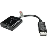 Adapteris Av Lindy Displayport Hdmi melns 41068 Adapter czarny