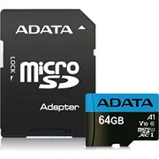 Adata Premier Ausdx64Guicl10A1-Ra1 Karta Microsdxc Gb Class Uhs-I/U1 A1 V10