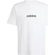 Adidas Essentials Linear Single vīriešu T-Krekls balts Je9000 S Koszulka adidas