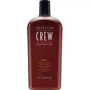 American Crew oficiālais piegādātājs vīriešiem šampūns. kondicionieris un ķermeņa mazgāšanas līdzeklis. 1000 ml Official Supplier To Men 3-In-1 Shampoo conditioner and body wash 1000Ml