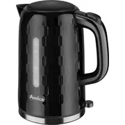Amica Km 3010 Melnā tējkanna Czajnik Czarny