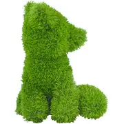 Anilanti. Grasfigur. Fuchs Sitzend. Gartendek. 37Cm Aniplants. sitzend. Gartendeko.
