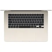 Apple klēpjdators 38.1 cm 15 Zoll Macbook Air M5 mikroshēma ar 10 kodolu centrālo procesoru un Gpu 16 Gb 512 Ssd Starlight Laptop 38.1Cm 15Zoll chip with 10Core Cpu and 16Gb 512Gb