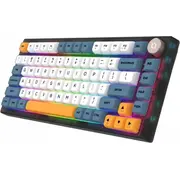 Aqirys tastatūra mehāniskā 75/82 taustiņi Dual Mode WirellesBtWired Libertas melna Klawiatura mechaniczna klawiszy black