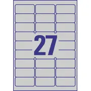 Avery Zweckform Label.zf L6011 63.5X29.6 Label L6011-100 Etyk.zf Srebrn.e100 Etykieta