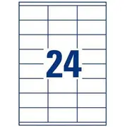 Avery Zweckform universālās etiķetes. baltas. mm. 100 loksnes 3422 Etykiety Uniwersalne. 70X35Mm arkuszy