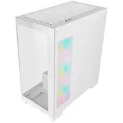 Azza Pc Gaming Midi Case 570W Usb 2/3 Type C Balts Obudowa type White