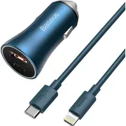 Baseus Golden Contactor Pro lādētājs 1X Usb-A Usb-C 3 A Tzccjd-03