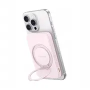 Baseus picogo rozā krāsā Picogo Qi2 5000Mah 20W