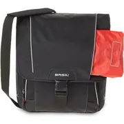 Basil Sport Design Commuter Bag viena pilsētas soma 18L. stiprinājums uz āķa. melns Bas-17580 Sakwa miejska pojedyncza mocowanie na haki. czarna