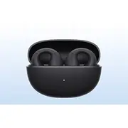 Bezvadu austiņas ar Qcy Crosky C10 Bluetooth 5.4 melns klips Bezprzewodowe klipsem Crossky czarne