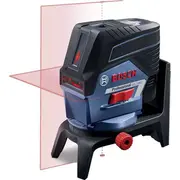Bosch Gcl 2-50 C šķērslīnijas lāzers sarkans 20 m Laser czerwony