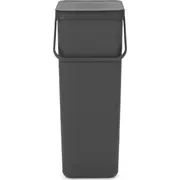 Brabantia atkritumu tvertne pelēka 251047 Kosz na szary