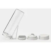 Brabantia izgatavo un paņemiet ūdens pudeli ar sietiņu gaiši pelēku 202421 Make Take water bottle with strainer light grey