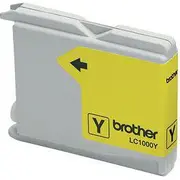 Brother tintes oriģinālā tinte Lc-1000Y Yellow Tusz tusz oryginalny