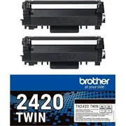Brother Tn-2420 melna oriģinālā tonera kasetne Tn2420Twin Toner Black