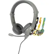 Buddyphones austiņas. pelēkas Bp-Galaxy-Grey Galaxy Szare