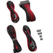Cablemod Pro Modmesh 12Vhpwr kabeļa pagarinājuma komplekts melns/sarkans Cable Extension Kit black/red