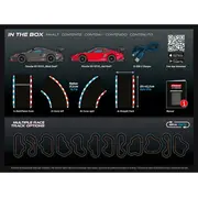 Carrera hibrīda sacīkšu komplekti velnu draiveri Hybrid Racing Sets Devil Drivers