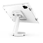 Compulocks iPad Air M2 M3 13 Apex Enclosure Masta statīvs Balts Montāžas komplekts Korpuss. iestatījums planšetdatoram bloķēts metāla rāmis Ekrāna izmērs 33.02 cm letes laukums. stiprinājums pie sienas Apple collu A Stojak Mast Stand Zestaw obudowa. ustawienie do tabletu zablokow