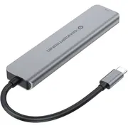 Conceptronic 6-1 Dock Usb-C- Hdmi. Gr Usb-C-Hdmi.2Xusb-A.3Xusb-C. 25Cm gr