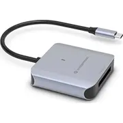 Conceptronic Usb 3 -2 Gen 2 tipa -C pelēko karšu lasītājs Bian08G czytnik kart Type-C Szary
