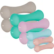 Čuguna neoprēna hanteles komplekts 21Kg 2X0.5Kg2X1Kg2X2Kg2X3Kg2X4Kg. Rebel Active Hantelki neoprenowe zestaw