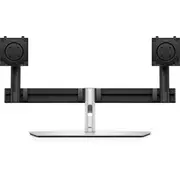 Dell rakstāmgalds Mds26 68.6 cm 27 rakstāmgalds. melns. sudrabs Biurko Czarny. Srebrny