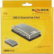 Delock 61393 Hub Usb 4X Usb-A