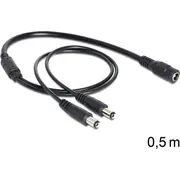 Delock strāvas kabeļa kabelis līdzstrāvas Sieviete  Vīriņš 83286 Kabel Dc mm 2X