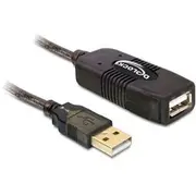 Delock Usb kabelis Usb-A  melns 82690 Kabel Usb-A microUSB Czarny