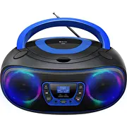 Denver Tdb-212 Dab Boombox Fm/Bt/Usb/Cd/Aux Blau blau