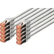 Digitus Patchcord Cat6. S-Ftp. 3M. 10 gab. Dk-1644-030-10 Sztuk