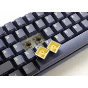 Ducky One 3 Cosmic Blue Mini Gaming Tastatatu. Rgb Led Mx -Blue Klawiatura Tastatur. Mx-Blue